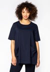 Tunic pockets POPLIN - blue - #2