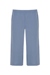 Trousers wide-fit 7/8 LINEN - indigo - #4