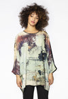 Blouse painting short - multi - #2