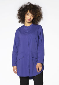 Shirt COTTON stretch pockets - purple - #2