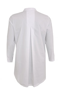 Shirt slits COTTON STRETCH - white - #2