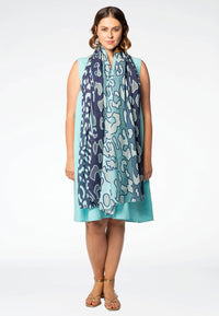 Scarf LUGO - blue - #1