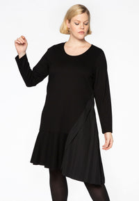 Dress plissé insert - black - #2