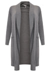 Cardigan rib collar - grey - #4