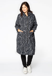 Raincoat wide SCRATCH - black - #1