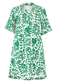 Tunic hoodie MYKONOS - green - #4