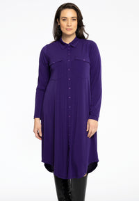 Dress buttoned DOLCE - purple - #2