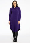 Dress buttoned DOLCE - purple - #1