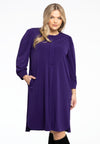 Dress Puff Sleeve DOLCE - purple - #1