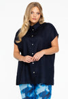 Blouse sleeveless - blue - #1