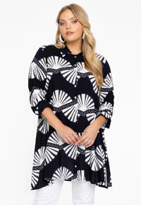 Blouse swing SHELLY - blue - #2