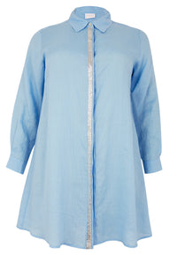 Blouse tape - light blue - #4