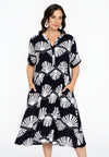 Dress smocked waist SHELLY - blue - #2