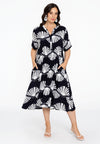 Dress smocked waist SHELLY - blue - #1