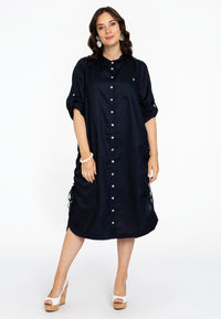 Blouse dress - blue - #5