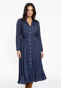 Dress long DENIM DOLCE - blue - #2