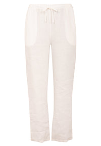 Trousers LINEN - white - #3