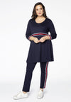 Tunic INTERLOCK tape - blue - #1