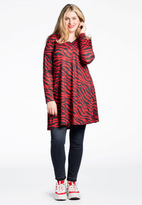 Tunic ZEBRA wide bottom - blue - #1