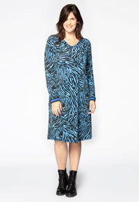 Dress TIGER - blue - #1