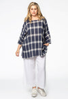 Blouse short CHECK - blue - #1