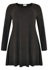 Tunic wide bottom MELEE - grey - #3