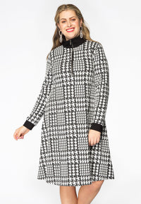 Dress zipper CHECK - black - #2