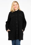Blouse-jacket lurex RIB - black - #2
