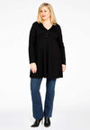 Tunic wide bottom COTTON - black - #1