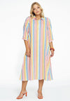 Blouse-dress RAINBOW - white - #1