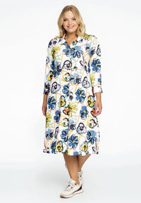 Blouse-dress ROSITA - white - #1