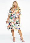 Dress grandad collar GIRLS - multi - #1