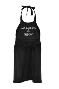 Apron Black Dress Yoek - black - #3
