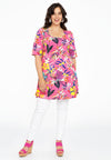Tunic wide bottom ALIS - pink
