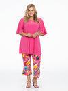 Tunic wide bottom circle sleeve DOLCE - pink