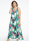 Maxi dress PINEAPPLE - light blue