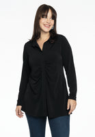 Blouse gathered front DOLCE - black  - #1