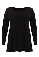 Tunic flare with shoulder pads DOLCE - black - #3