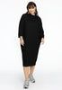 Pullover-dress RIB - black  - #2