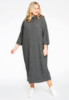 Pullover-dress RIB - grey 