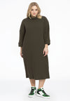 Pullover-dress RIB - light green