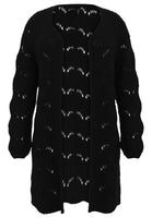 Cardigan AJOUR - black - #4