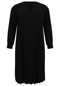 Midi-dress PLISSÉ - black - #4