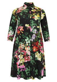 Dress-blouse ORCHIDEE - black - #3