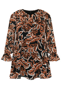 Tuniek met volants BOTANIQUE - black - #3