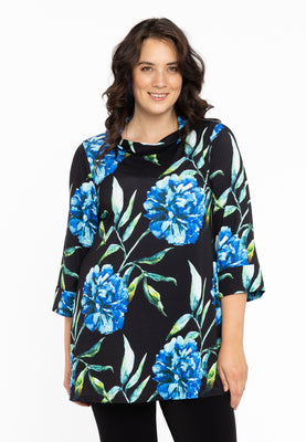 Tunic flare AQUAREL - blue - #1