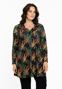 Tunic wide bottom BOTANICA - green - #1