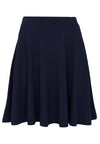 Skirt half circle DIAGONAL - blue - #2