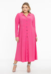 Dress buttoned DOLCE - pink