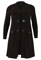 Cardigan with buttons DOLCE - black  - #4